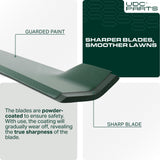  Stars-deals 038-2007-00 Mulching Blades 60 Inch / 3 Pack/ Fits Bad Boy, Exmark, Toro, Dixie Chopper Replaces OEM no. 038-6050-00 038-6002-00 30227-60 30227-60V