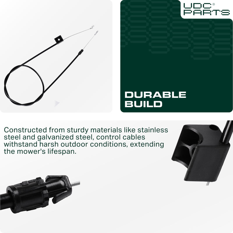  Stars-deals 104-8677 Control Cable for Toro 20001 20003 20005 20009 20016 20019 20069 20071 20072 20995 Lawn Mowers