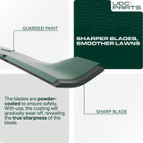  Stars-deals Mulching Blades 173920 48 Inch / Fits Husqvarna, Poulan, Craftsman Replaces OEM no. 180054 532180054 PP24005 539107519 / 3 Pack