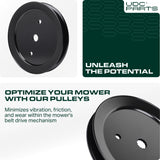  Stars-deals 532195945 Idler Pulley / 42 46 inch deck/for Craftsman Poulan Husqvarna 195945 197473 197473 532197473 CT153 CT154 CTH163T CTH164T CTH173