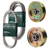  Stars-deals Mower Kit / Belt 754-04219 + Belt 754-04240 + Pulley 756-04224 + Pulley 956-04129 / Fits Craftsman PYT9000