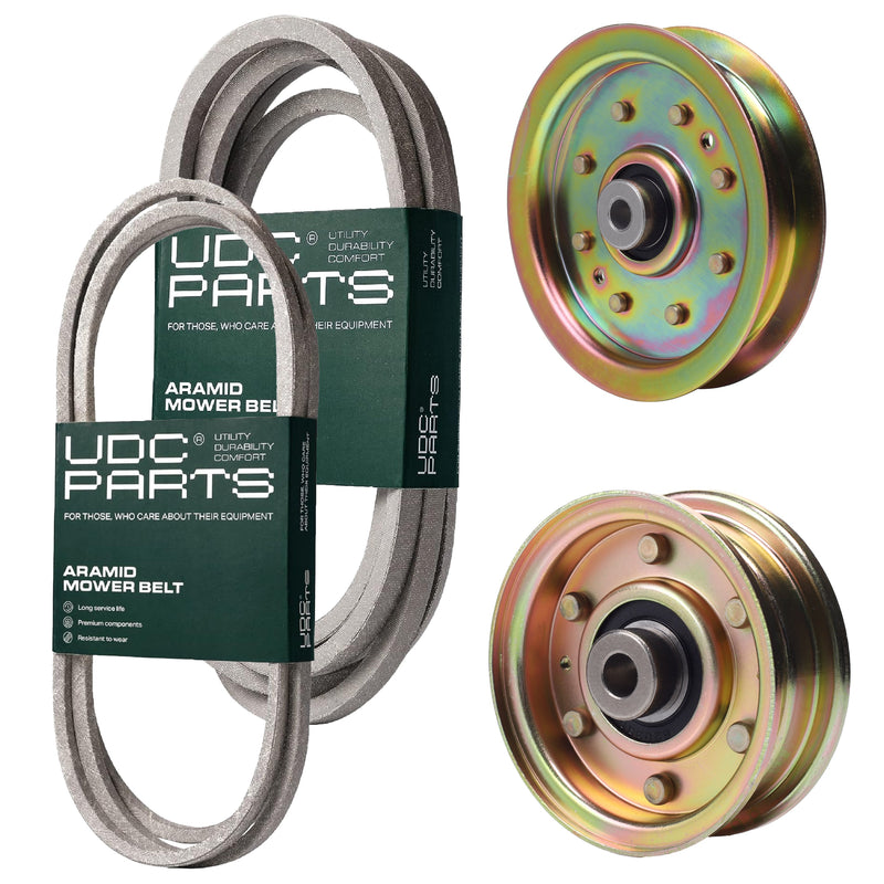  Stars-deals Mower Kit / Belt 754-04219 + Belt 754-04240 + Pulley 756-04224 + Pulley 956-04129 / Fits Craftsman PYT9000