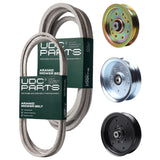  Stars-deals Mower Kit / Belt 754-04317 + Belt 754-04329 + Pulley 756-04511B + Pulley 956-04129 + Pulley GY20629 / Fits Cub Cadet RZT-L54 RZT-S54