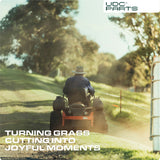  Stars-deals Lawn Mower Blades for Husqvarna 46 Inch 532405380 YTH22V46 Z246 YT46LS YTH20K46 YTH21K46 YTH22K46 YTA22V46 RZ4623 405380 Craftsman CMXGZAM110147 594892801 PP21011 / Medium Lift / 2 Pack