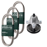  Stars-deals Mower Kit / Belt 754-04060 + Belt 754-04249 + Belt 754-04317 + Spindle 918-06991 / Fits MTD 2022