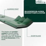  Stars-deals Gator Blades 403107 46 Inch / Fits Husqvarna, Poulan Replaces OEM no. 532403107 / 2 Pack