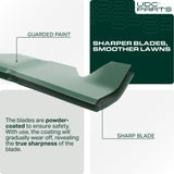  Stars-deals Lawn Mower Blades for Husqvarna 46 Inch 532405380 YTH22V46 Z246 YT46LS YTH20K46 YTH21K46 YTH22K46 YTA22V46 RZ4623 405380 Craftsman CMXGZAM110147 594892801 PP21011 / Medium Lift / 2 Pack