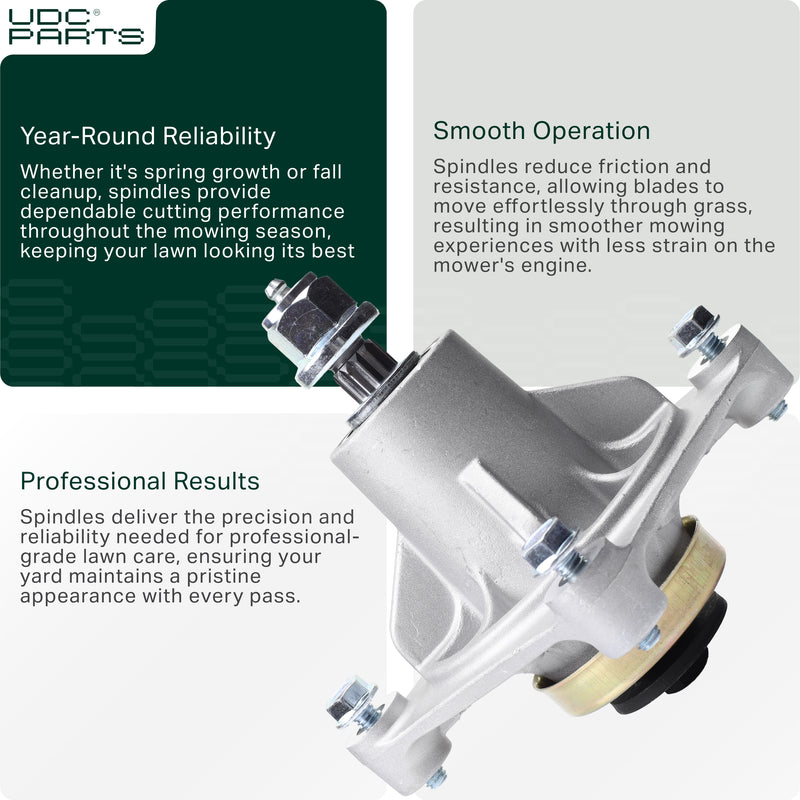 Stars-deals 532174356 Spindle Assembly / 48 inch deck / for AYP 174356 174358 Husqvarna 587125201 532174358