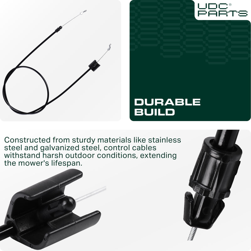  Stars-deals 532176556 Engine Zone Control Cable for Husqvarna Craftsman Poulan Roper Weed Eater 176556 162778 163799 176577 180817 532176577 Lawn Mowers