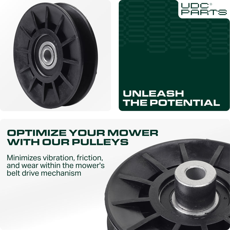  Stars-deals 532194326 Idler Pulley for Poulan Husqvarna Craftsman 194326 194327 CT126 CT154 CTH126 CTH164T