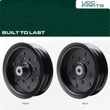  Stars-deals 532196106 Idler Pulley/ 42 46 48 54 inch deck/ for Craftsman Husqvarna Ariens Poulan 197379 196106 MZ 54 RZ 5424 YTH24K48 2042 LS