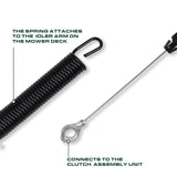  Stars-deals 532435110 Clutch Control Cable for 46 inch Husqvarna AYP Craftsman 435110 408319 532408319 Lawn Mowers