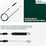  Stars-deals 532435110 Clutch Control Cable for 46 inch Husqvarna AYP Craftsman 435110 408319 532408319 Lawn Mowers