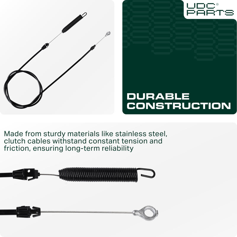  Stars-deals 532435110 Clutch Control Cable for 46 inch Husqvarna AYP Craftsman 435110 408319 532408319 Lawn Mowers