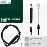  Stars-deals 532435111 Clutch Cable for 42 inch AYP Husqvarna Craftsman Poulan Ariens 532197257 532408714 197257 435111 YT3000 YT4000 YTS 4000 3000 DYS4500 DY4500 Lawn Mowers