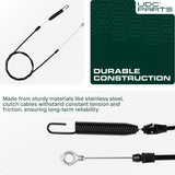  Stars-deals 584243501 Clutch Cable for 58 inch Husqvarna Craftsman Poulan Ariens LTH152 TS142 YTA 22V46 YTH 18K46 YTH 18542 YTH 2146 PO15542LT