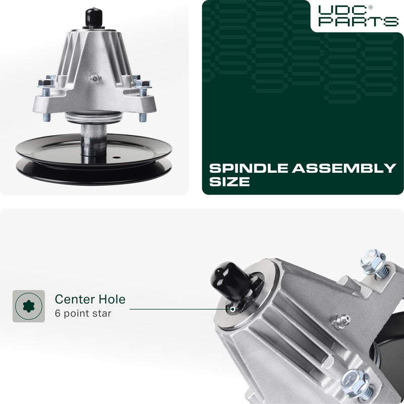  Stars-deals 918-06976A Spindle Assembly / 42 inch deck / for MTD Cub Cadet 618-06976 918-06976 918-06976A LT42 LT42C LX42 XT1-LT42