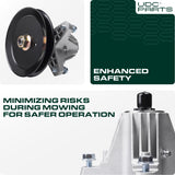  Stars-deals 918-06976A Spindle Assembly / 42 inch deck / for MTD Cub Cadet 618-06976 918-06976 918-06976A LT42 LT42C LX42 XT1-LT42