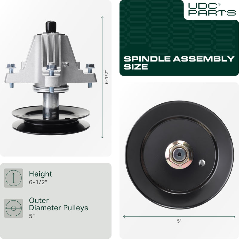  Stars-deals 618-06980 Spindle Assembly / 50 inch deck / for MTD Troy Bilt 918-06980 Cub Cadet RZT-L50 S50KH LX50 S50