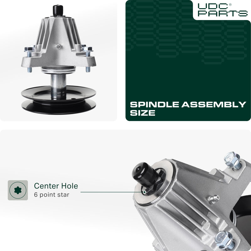  Stars-deals 618-06980 Spindle Assembly / 50 inch deck / for MTD Troy Bilt 918-06980 Cub Cadet RZT-L50 S50KH LX50 S50