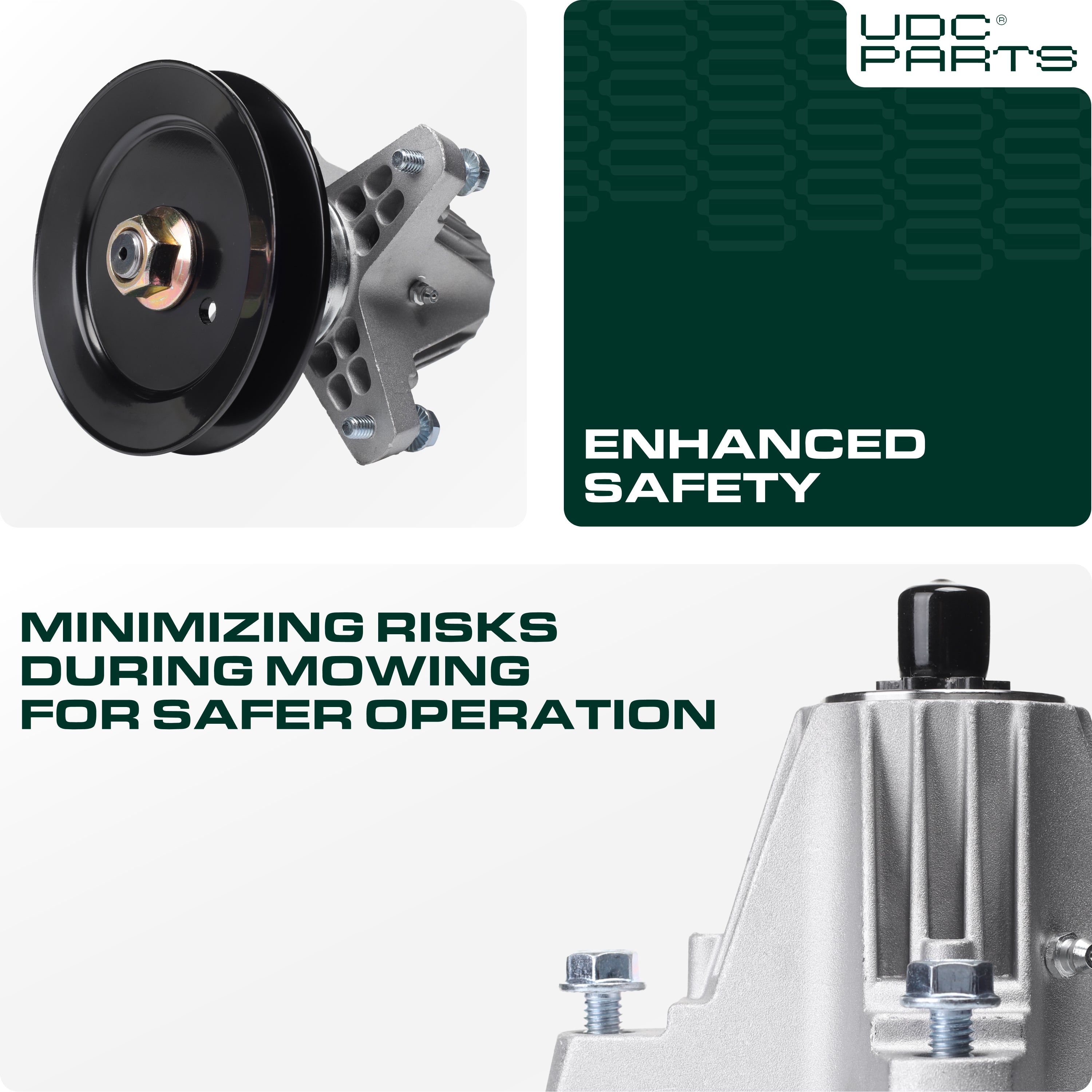 Columbia Aftermarket Parts -  Stars-deals 618-06980 Spindle Assembly / 50 inch deck / for MTD Troy Bilt 918-06980 Cub Cadet RZT-L50 S50KH LX50 S50