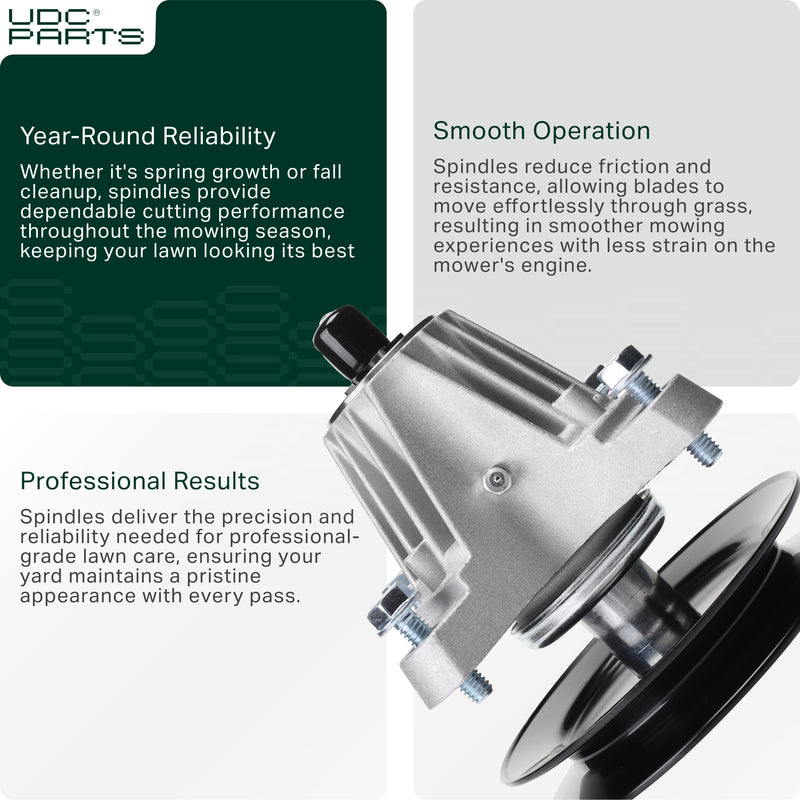  Stars-deals 618-06981 Spindle Assembly / 50 inch deck / for MTD 918-06981 Cub Cadet Columbia Troy Bilt XT1-LT50 XT2-LX50 TB2350