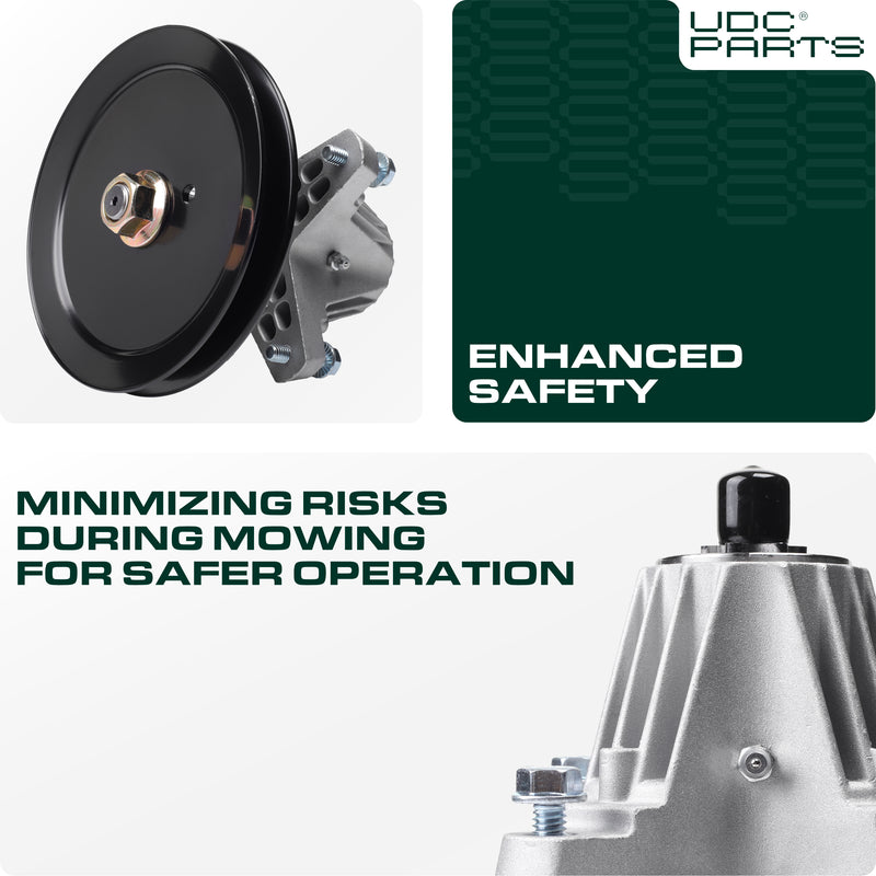  Stars-deals 618-06989 Spindle Assembly / 46 inch deck/ for MTD Troy-Bilt 918-06989 T1500 T1600 LT 4600 CLT46CVT