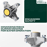  Stars-deals 618-3129 Spindle Assembly / 44 48 50 54 60 inch decks / for MTD Cub Cadet 918-3129C 918-04394 918-04426 618-04394 618-04426