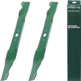  Stars-deals Mulching Blades 21 Inch for Troy Bilt 942-0741A TB130 TB240 TB160 TB115 Craftsman M230 M250 MTD Cub Cadet Yard Machines / Replaces OEM no. 742-0741 742-0741A 942-0741 CMXGZAM100067 / 2 Pack