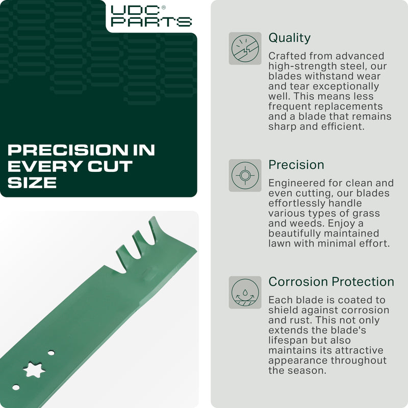  Stars-deals 942-04290-X Mower Gator Mulching Blades for Cub Cadet 46 Inch XT1 LT46 LTX 1045 1046 XT2 LX46 ZT1 742-04290-X 942-04244A 942-04290A Craftsman Troy Bilt MTD 942-04244A-X / 2 Pack