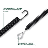  Stars-deals 946-05124A Clutch Cable for 32 inch MTD Craftsman Troy Bilt Murray Huskee Deck Engagement Cable 746-05124 946-05124 746-05124A TB42 TB46 Bronco Pony Horse LT4200 T1000 T1100