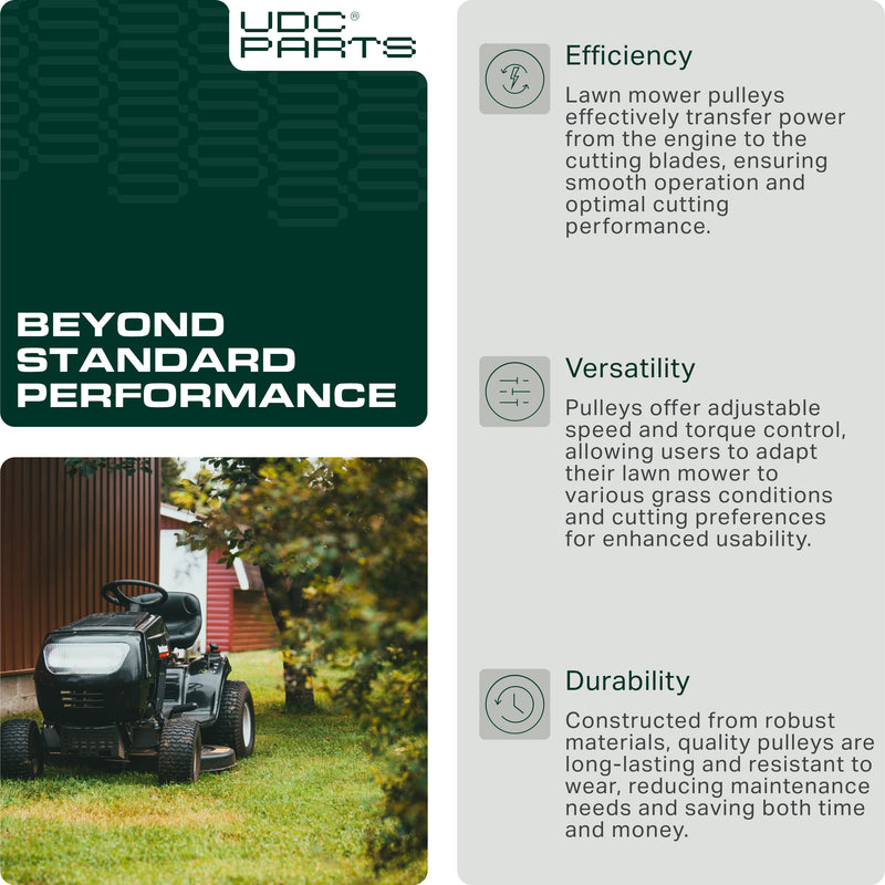  Stars-deals 756-04224 Idler Pulley for MTD Cub Cadet 756-0981A 756-0981 756-0981B 956-0981 GT2150 GT5024 GT5025