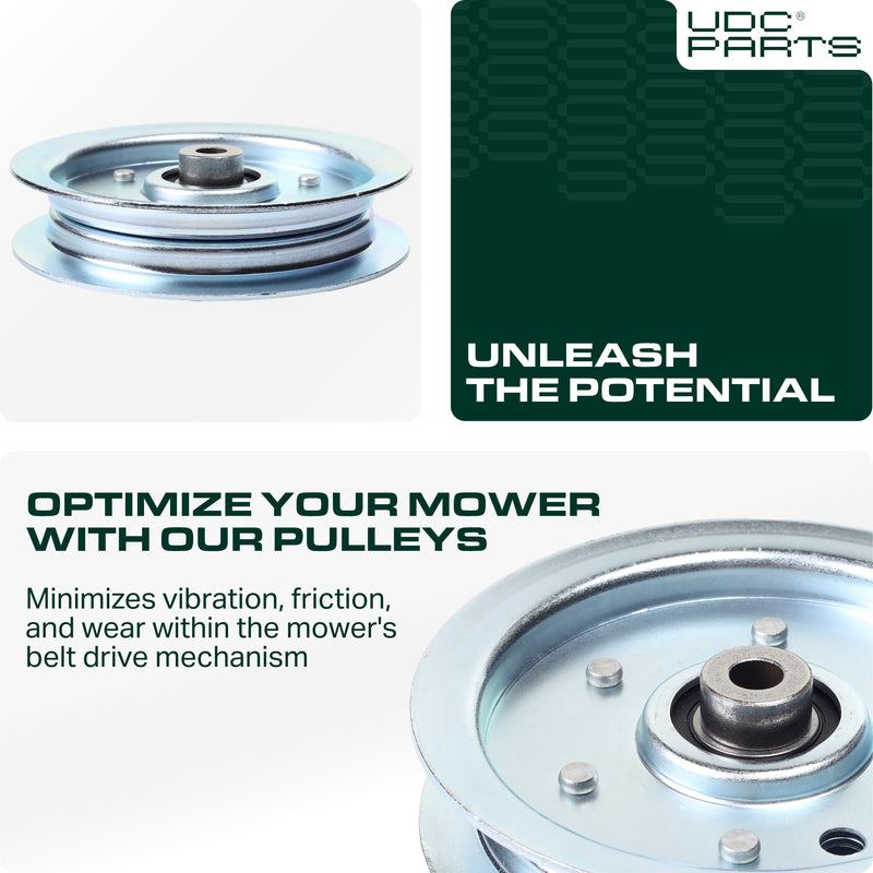  Stars-deals 756-1229 Idler Pulley / 44 48 50 54 inch deck / for Cub Cadet MTD 01004081 Snapper 23966 7023966 RZT17 RZT22 RZT42 RZT50 LT1022 LT1024