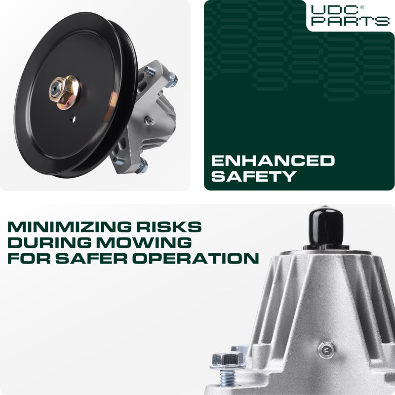  Stars-deals 918-06977A Spindle Assembly / 46 inch deck / for MTD 490-130-C014 618-06977A 618-06977 Cub Cadet LT46 LX46 Craftsman 20442 Pro Lawn Tractor