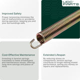  Stars-deals 932-0594A Tension Spring for MTD Troy Bilt White Huskee Cub Cadet 732-0594A 732-0594 932-0594