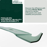  Stars-deals 942-04244A Mulching Mower Blades 6 Point Star for Cub Cadet 46 Inch XT1 LT46 LTX 1045 LTX1046 RZT-L46 XT2 942-04290A 942-04290 Troy Bilt 942-04244 Craftsman T140 T240 MTD 742-04290 / 2 Pack