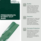  Stars-deals 942-04308 Lawn Mower Blades 6 Point Star for Cub Cadet 42 inch 942-04308A 942-04308-X Craftsman T110 Troy Bilt Pony MTD Replaces OEM no. 942-04312 XT1 LT42 LTX1040 Bronco /High Lift /2 Pack