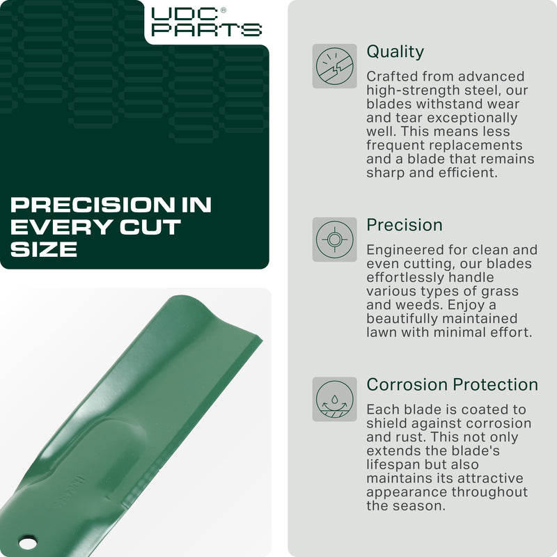  Stars-deals 942-04308 Lawn Mower Blades 6 Point Star for Cub Cadet 42 inch 942-04308A 942-04308-X Craftsman T110 Troy Bilt Pony MTD Replaces OEM no. 942-04312 XT1 LT42 LTX1040 Bronco /High Lift /2 Pack