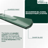  Stars-deals 942-04308 Lawn Mower Blades 6 Point Star for Cub Cadet 42 inch 942-04308A 942-04308-X Craftsman T110 Troy Bilt Pony MTD Replaces OEM no. 942-04312 XT1 LT42 LTX1040 Bronco /High Lift /2 Pack