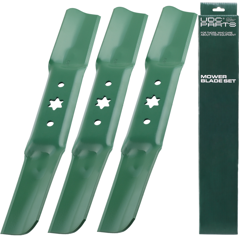  Stars-deals 110-6837-03 High Lift Blades 50 Inch / 3 Pack / Fits Toro TimeCutter Z Series Mowers Replaces OEM no. 115-5059-03 112-9759-03 MX5060, SS5000, SW5000, SWX5000, 5000C