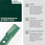  Stars-deals 110-6837-03 High Lift Blades 50 Inch / 3 Pack / Fits Toro TimeCutter Z Series Mowers Replaces OEM no. 115-5059-03 112-9759-03 MX5060, SS5000, SW5000, SWX5000, 5000C