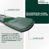  Stars-deals 110-6837-03 High Lift Blades 50 Inch / 3 Pack / Fits Toro TimeCutter Z Series Mowers Replaces OEM no. 115-5059-03 112-9759-03 MX5060, SS5000, SW5000, SWX5000, 5000C