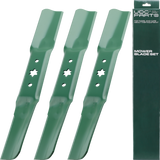  Stars-deals Mower Blades 6 Point Star for Cub Cadet Ultima ZT1 54 Inch 942-05056A Craftsman Z560 T310 Z6900 Troy Bilt Mustang XT1 XT2 ZT2 RZT L54 / Replaces OEM no. 942-05056 742-05056 742-05056A/3 Pack