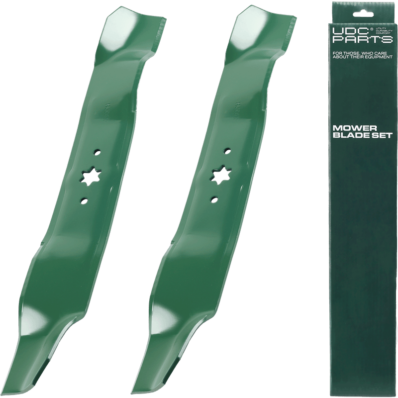  Stars-deals 942-0610A Mulching Blades for Cub Cadet Yard Machines MTD Bolens Troy Bilt Huskee LT3800 Murray M115-38 38 Inch Replaces OEM no. 742-0610 742-0610A 7420610 942-0610 GW-7420610 33020 / 2 Pack