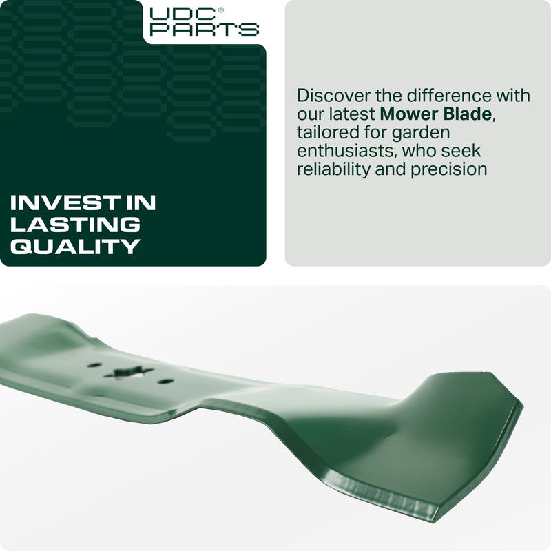  Stars-deals 942-0610A Mulching Blades for Cub Cadet Yard Machines MTD Bolens Troy Bilt Huskee LT3800 Murray M115-38 38 Inch Replaces OEM no. 742-0610 742-0610A 7420610 942-0610 GW-7420610 33020 / 2 Pack