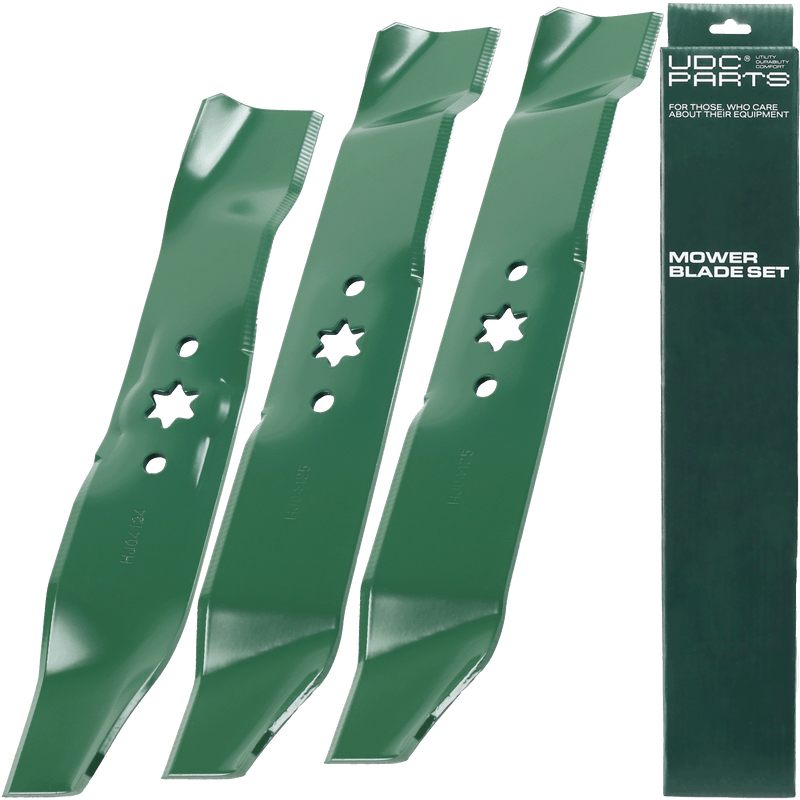  Stars-deals 103-6401 High Lift Mulching Blades 48 Inch / 3 Pack / Fits Exmark, Toro Replaces OEM no. 103-6401-S 103-6381 103-6381-S 103-6391 103-6391-S 103-6396 103-6396-S 109-6872 Turf Tracer Lazer Z