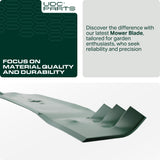  Stars-deals 942-04308 Lawn Mower Blades 6 Point Star for Cub Cadet 42 inch 942-04308A 942-04308-X Craftsman T110 Troy Bilt Pony MTD Replaces OEM no. 942-04312 XT1 LT42 LTX1040 Bronco /High Lift /2 Pack