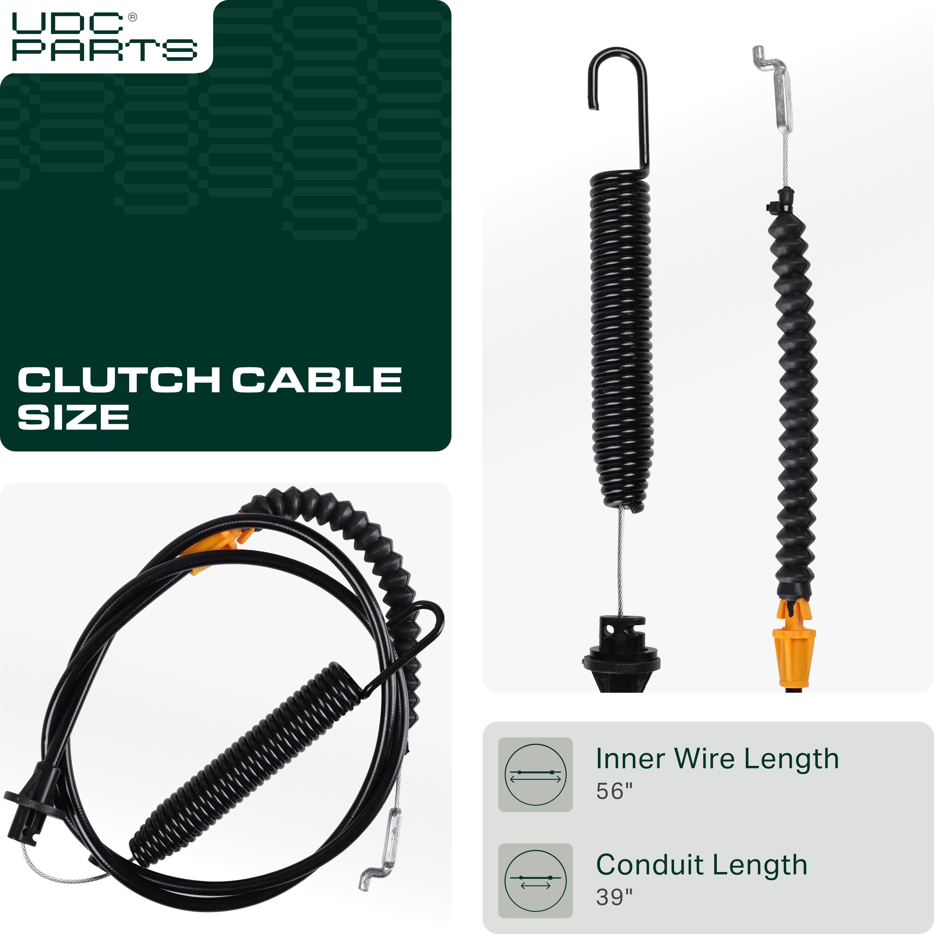 Clutch Cable -  Stars-deals 946-04173E Clutch Cable for MTD Troy Bilt 746-04173 746-04173A 746-04173B 746-04173C 746-04173D 746-04173E 946-04173B 946-04173C 946-04173D