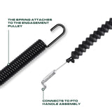  Stars-deals 946-04173E Clutch Cable for MTD Troy Bilt 746-04173 746-04173A 746-04173B 746-04173C 746-04173D 746-04173E 946-04173B 946-04173C 946-04173D