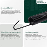  Stars-deals GX21582 Tension Spring / 2 pcs / for John Deere GX20377 L120 L130 LA130 LA140 LA145 X140 145 D140 D150 D155 D160 D170 G110 Sabre 1642HS 1742HS